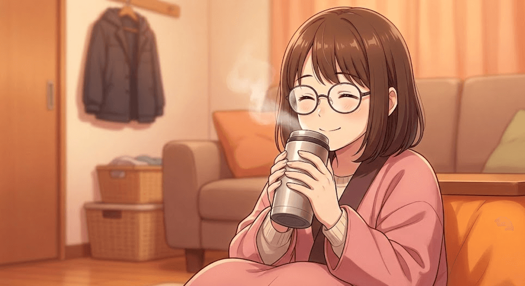 サーモス真空断熱マグカップ